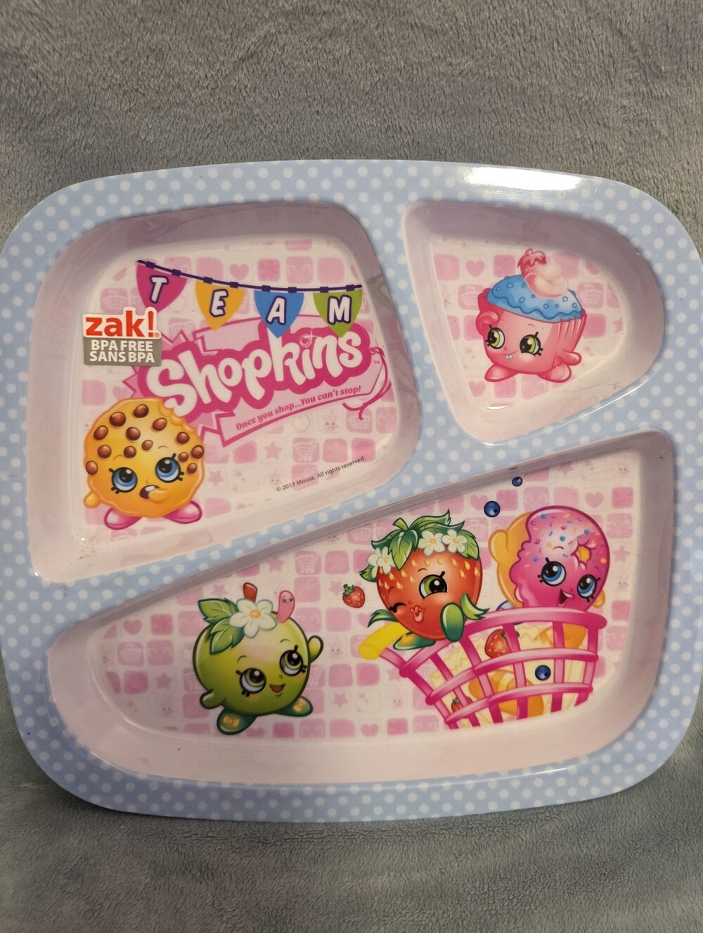 Shopkins Plate